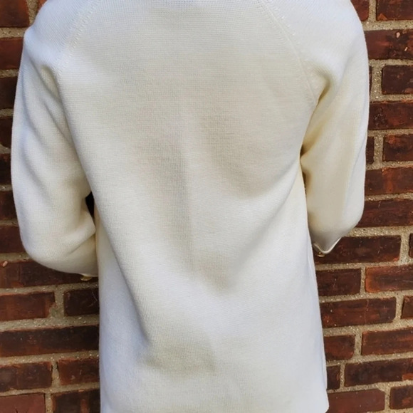 Leroy cream‎ Vintage cardigan M - Picture 3 of 9